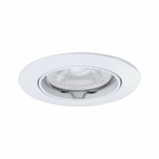 Einbauleuchte Premium Line 230V IP23 Ø 83mm GU10 schwenkbar Weiß