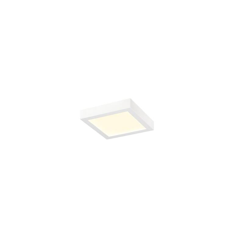 SLV SENSER 2.0 24, CW, eckig, PHASE, Wand- und Deckenaufbauleuchte, 3000 K / 4000 K, 23 W, 90°, weiß