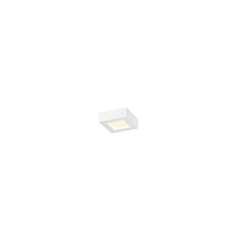 SLV SENSER 2.0 12, CW, eckig, DALI, Wand- und Deckenaufbauleuchte, 3000 K / 4000 K, 7 W, 90°, weiß