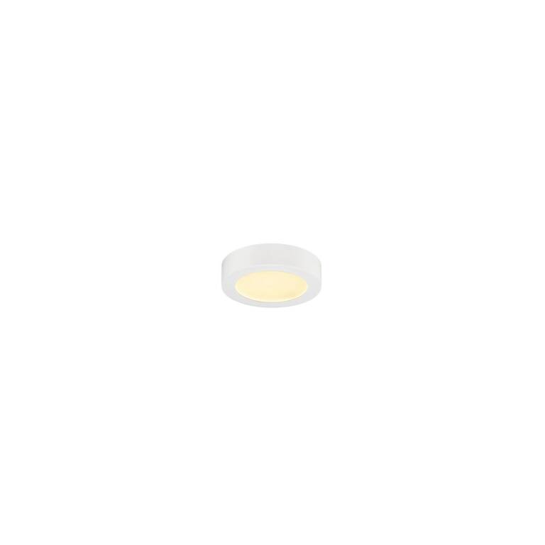 SLV SENSER 2.0 18, CW, rund, DALI, Wand- und Deckenaufbauleuchte, 3000 K / 4000 K, 13 W, 90°, weiß