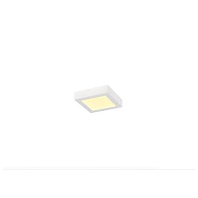 SLV SENSER 2.0 18, CW, eckig, DALI, Wand- und Deckenaufbauleuchte, 3000 K / 4000 K, 13 W, 90°, weiß