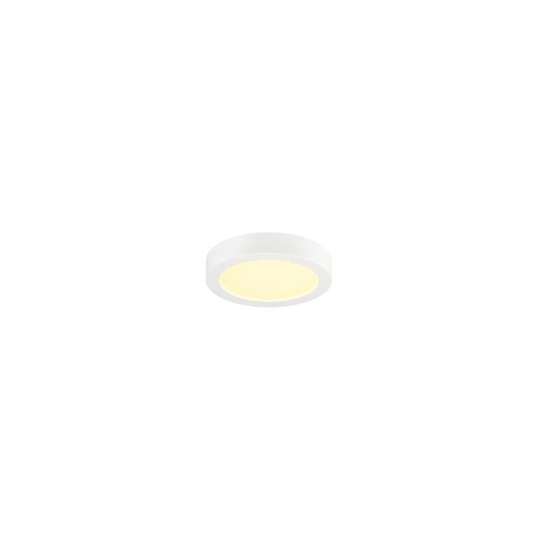 SLV SENSER 2.0 24, CW, rund, DALI, Wand- und Deckenaufbauleuchte, 3000 K / 4000 K, 23 W, 90°, weiß