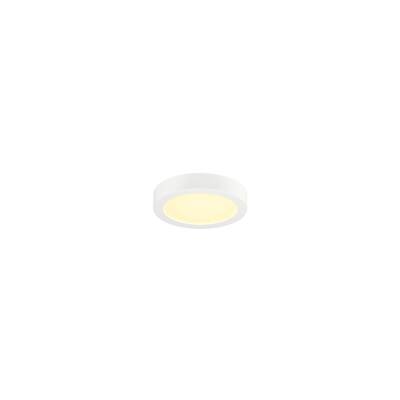 SLV SENSER 2.0 24, CW, rund, DALI, Wand- und Deckenaufbauleuchte, 3000 K / 4000 K, 23 W, 90°, weiß