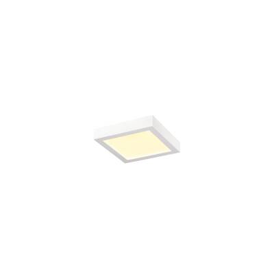 SLV SENSER 2.0 24, CW, eckig, DALI, Wand- und Deckenaufbauleuchte, 3000 K / 4000 K, 23 W, 90°, weiß