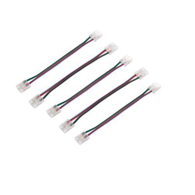 SLV LEDSTRIP VERBINDER COB, KABEL RGBW S, klar