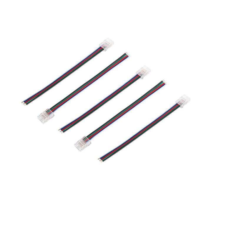 SLV LEDSTRIP VERBINDER SMD, EINSPEISER RGBW S, klar