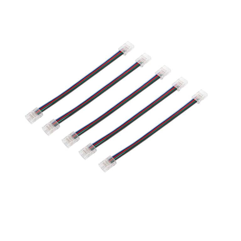 SLV LEDSTRIP VERBINDER SMD, KABEL RGBW S, klar