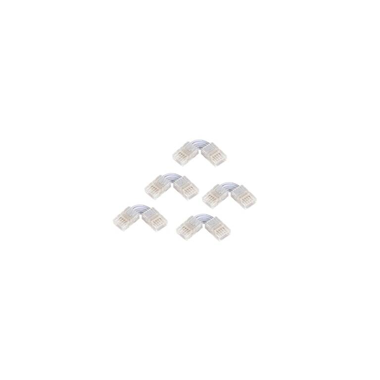 SLV LEDSTRIP VERBINDER SMD, 90° RGBW S, klar