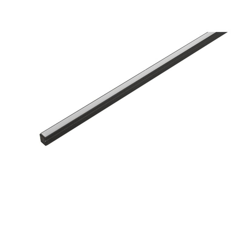 SLV LEDSTRIP PROFIL AUFBAU, XS, schwarz