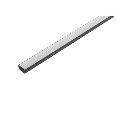 SLV LEDSTRIP PROFIL AUFBAU FLACH, schwarz
