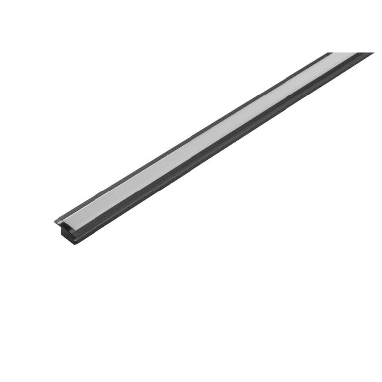 SLV LEDSTRIP PROFIL EINBAU, S, schwarz