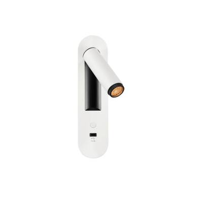 SLV GRIP! S, WL, Wandeinbauleuchte, 2700 K, 4,2 W, Schalter, 29°, weiß / schwarz