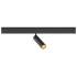 GRIP! M, 48V Spot, DALI, deep & recessed track, 3000 K, 13W, 42°, schwarz / goldfarben