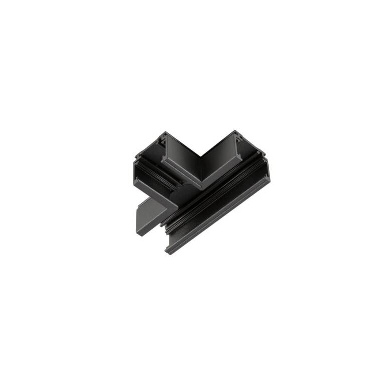 SLV 48V SYSTEM, T-VERBINDER, MECHANISCH, FÜR AUFBAUSTROMSCHIENE STANDARD, LINKS 1, schwarz