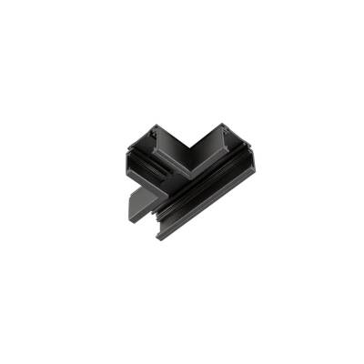 SLV 48V SYSTEM, T-VERBINDER, MECHANISCH, FÜR AUFBAUSTROMSCHIENE STANDARD, LINKS 1, schwarz