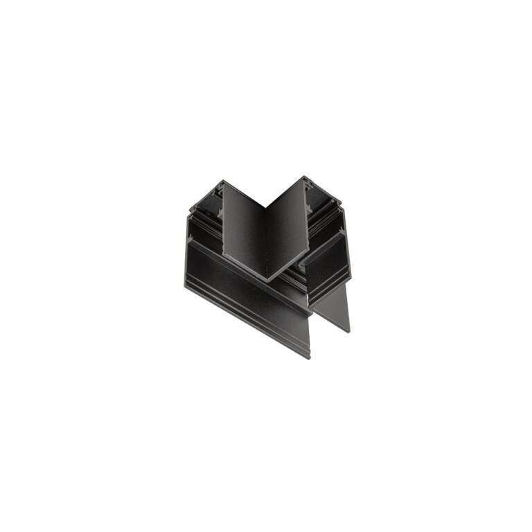 SLV 48V SYSTEM, T-VERBINDER, MECHANISCH, FÜR AUFBAUSTROMSCHIENE TIEF, LINKS 2, schwarz