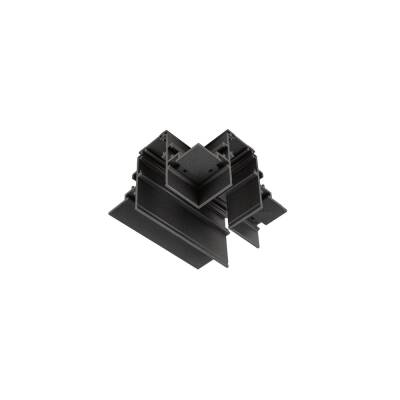 SLV 48V SYSTEM, T-VERBINDER, MECHANISCH, FÜR EINBAUSTROMSCHIENE TIEF, LINKS 1, schwarz