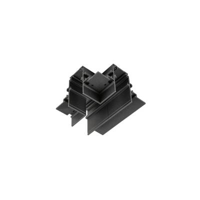 SLV 48V SYSTEM, T-VERBINDER, MECHANISCH, FÜR EINBAUSTROMSCHIENE TIEF, RECHTS 2, schwarz