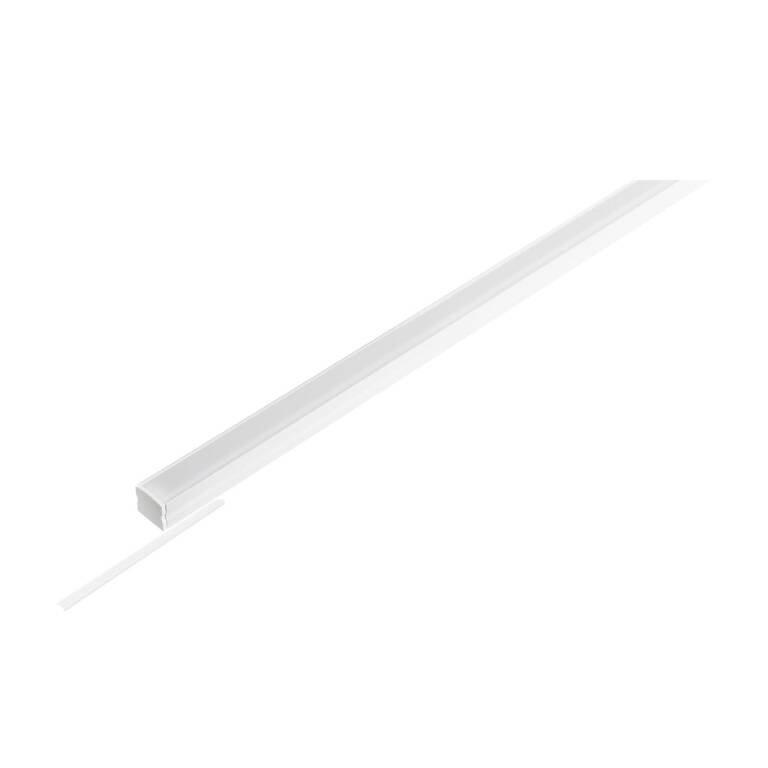 SLV LEDSTRIP SET, PROFIL AUFBAU + DIFFUSOR 5*1M, S, weiß