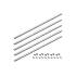 LEDSTRIP SET, PROFIL AUFBAU FLACH + DIFFUSOR 5*1m, S, schwarz