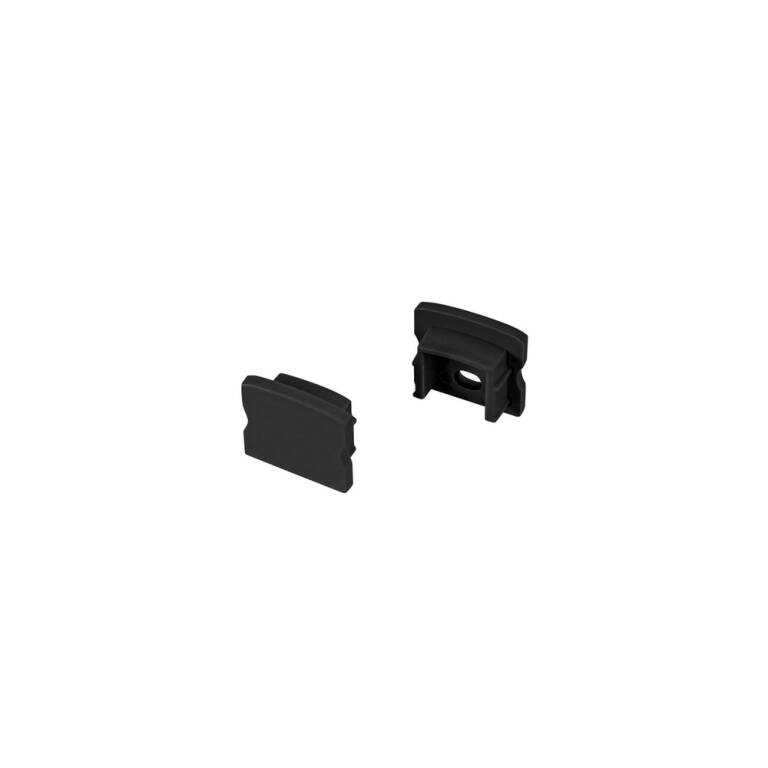 SLV LEDSTRIP ENDKAPPEN, AUFBAU, S, schwarz