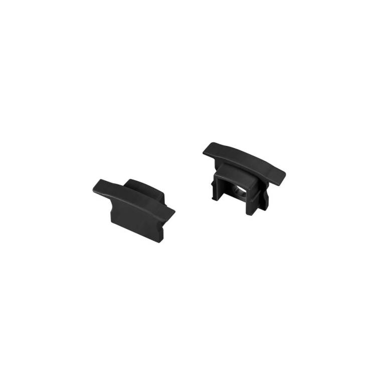 SLV LEDSTRIP ENDKAPPEN, EINBAU, S, schwarz