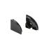 LEDSTRIP ENDKAPPEN, ECKE, M, schwarz