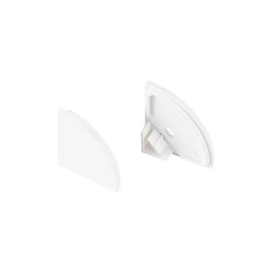 SLV LEDSTRIP ENDKAPPEN, ECKE, M, weiß