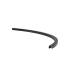 48V SYSTEM TRACK, GEBOGENE AUFBAU-STROMSCHIENE, RADIUS 80CM, LINKS, DALI, schwarz