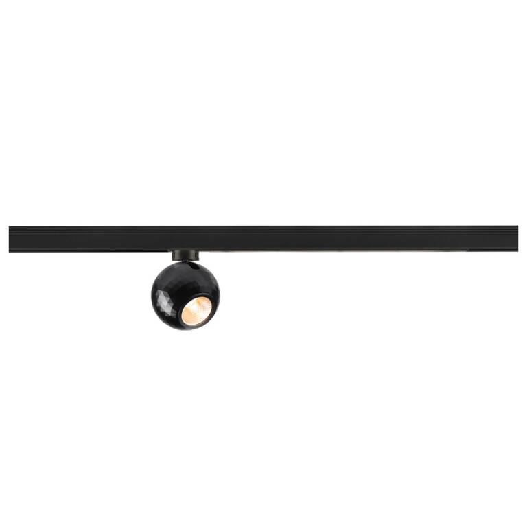 SLV DYSKO, 1~ Spot, PHASE, 2700 K, 6,7 W, 36°, schwarz