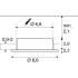 UNIVERSAL DOWNLIGHT SLIM, RL, PHASE, Deckeneinbauleuchte, 2700 K / 3000 K / 4000 K, 6 W, weiß