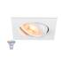 NEW TRIA® 68 SMART SET, DL, ECKIG, GU10, PAR16, ZIGBEE, TW, Deckeneinbauleuchte, weiß