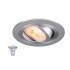 NEW TRIA® 75 SMART SET, DL, RUND, GU10, PAR16, ZIGBEE, TW, Deckeneinbauleuchte, aluminium
