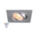 NEW TRIA® 75 SMART SET, DL, ECKIG, GU10, PAR16, ZIGBEE, TW, Deckeneinbauleuchte, aluminium
