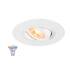 NEW TRIA® 75 XL SMART SET, DL, RUND, GU10, PAR16, ZIGBEE, TW, Deckeneinbauleuchte, weiß