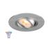 NEW TRIA® 75 XL SMART SET, DL, RUND, GU10, PAR16, ZIGBEE, TW, Deckeneinbauleuchte, aluminium