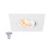NEW TRIA® 75 XL SMART SET, DL, ECKIG, GU10, PAR16, ZIGBEE, TW, Deckeneinbauleuchte, aluminium
