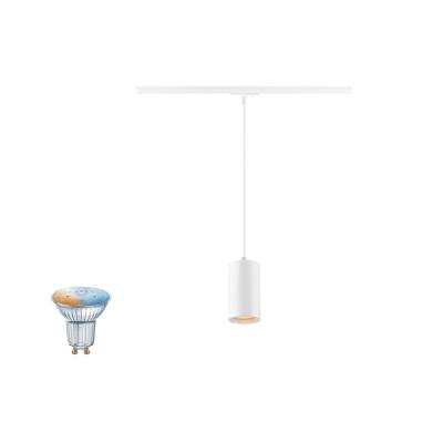 SLV ASTO TUBE SMART SET, 1PH., PD, GU10, PAR16, ZIGBEE, TW, 1~ Spot, weiß