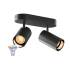 ASTO TUBE SMART SET, CW, DOUBLE, GU10, PAR16, ZIGBEE, TW, Wand- und Deckenaufbauleuchte, schwarz