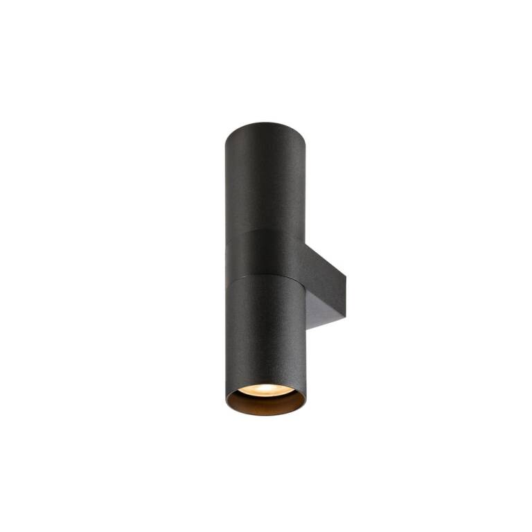 SLV ENOLA 2.0 M SMART SET, WL, DOUBLE, GU10, PAR16, ZIGBEE, TW, Wandaufbauleuchte, schwarz
