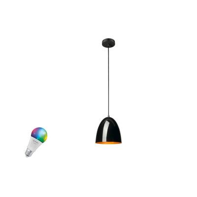 SLV PARA CONE 20 SMART SET, PD, E27, A60, ZIGBEE, RGBW, Pendelleuchte, schwarz
