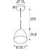 PARA CONE 20 SMART SET, PD, E27, A60, ZIGBEE, RGBW, Pendelleuchte, weiß