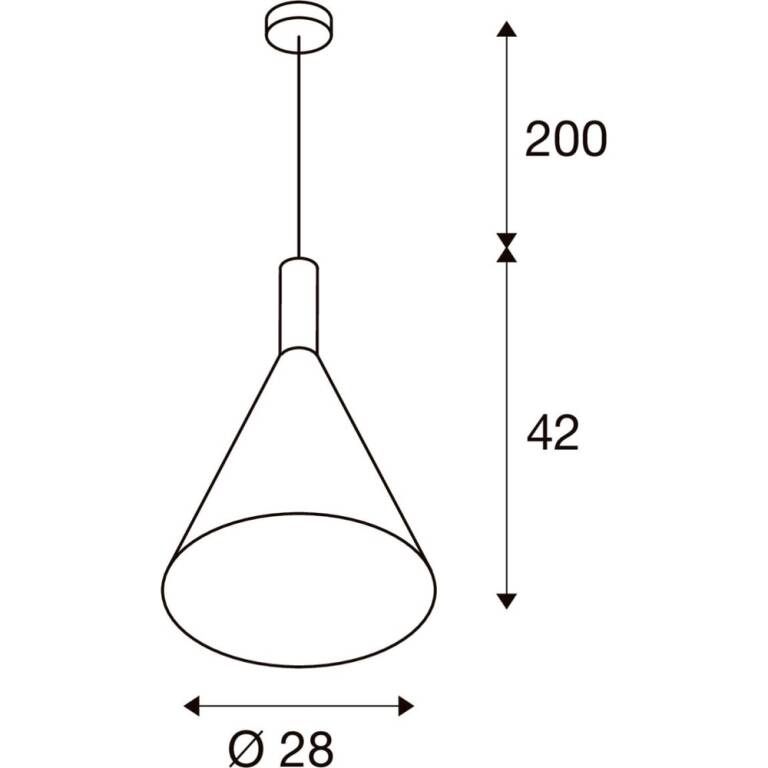 SLV PHELIA 30 SMART SET, PD, E27, A60, ZIGBEE, RGBW, Pendelleuchte, schwarz