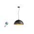 FORCHINI 50 SMART SET, PD, E27, A60, ZIGBEE, RGBW, Pendelleuchte, schwarz