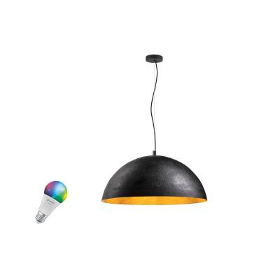 SLV FORCHINI 70 SMART SET, PD, E27, A60, ZIGBEE, RGBW, Pendelleuchte, schwarz