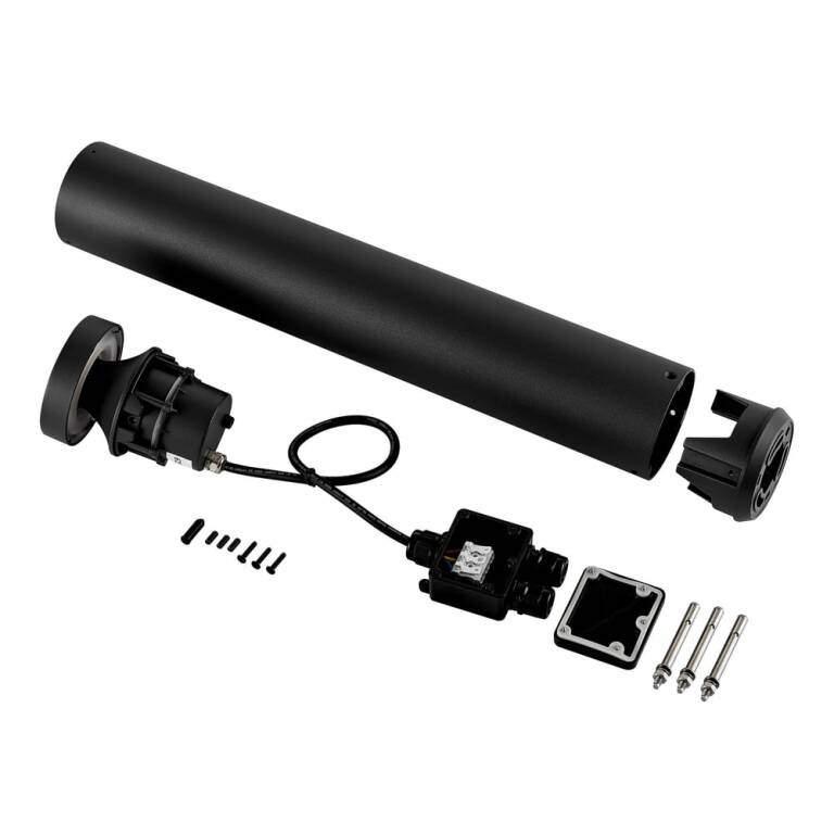 Deko-Light Deko-Light, Pollerleuchte, Faro 60, 12 W, 3000 K, Dunkelgrau, 570 lm, Eingangsspannung: 180-264 V/AC, Aluminium, IP 65