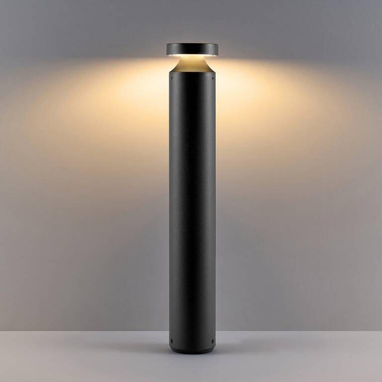 Deko-Light Deko-Light, Pollerleuchte, Faro 60, 12 W, 3000 K, Dunkelgrau, 570 lm, Eingangsspannung: 180-264 V/AC, Aluminium, IP 65