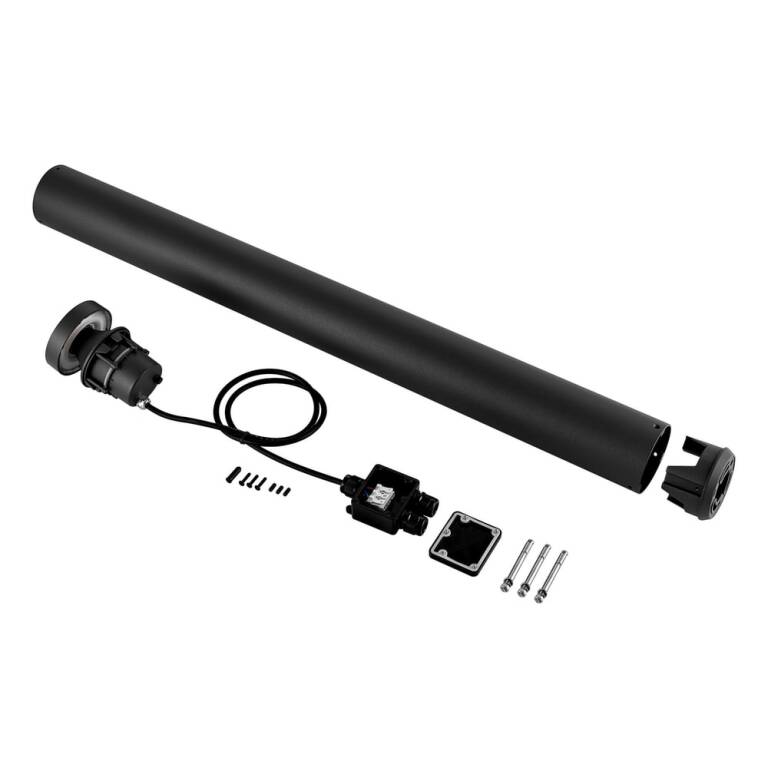 Deko-Light Deko-Light, Pollerleuchte, Faro 100, 12 W, 3000 K, Dunkelgrau, 570 lm, Eingangsspannung: 180-264 V/AC, Aluminium, IP 65