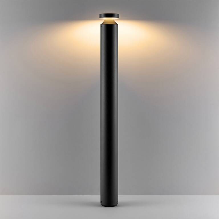 Deko-Light Deko-Light, Pollerleuchte, Faro 100, 12 W, 3000 K, Dunkelgrau, 570 lm, Eingangsspannung: 180-264 V/AC, Aluminium, IP 65