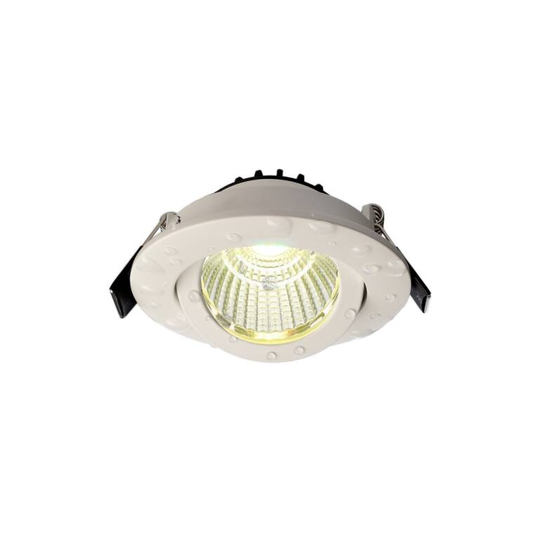 Deko-Light Deko-Light, Einbaustrahler, Dione IP44, 7,0 W, RGB+3000 K, Weiß, 400 lm, Spannungskonstant, Eingangsspannung: 24 V/DC, Aluminium, IP 20, IP 44